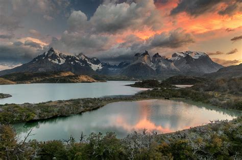 Magical lakes of patagonia